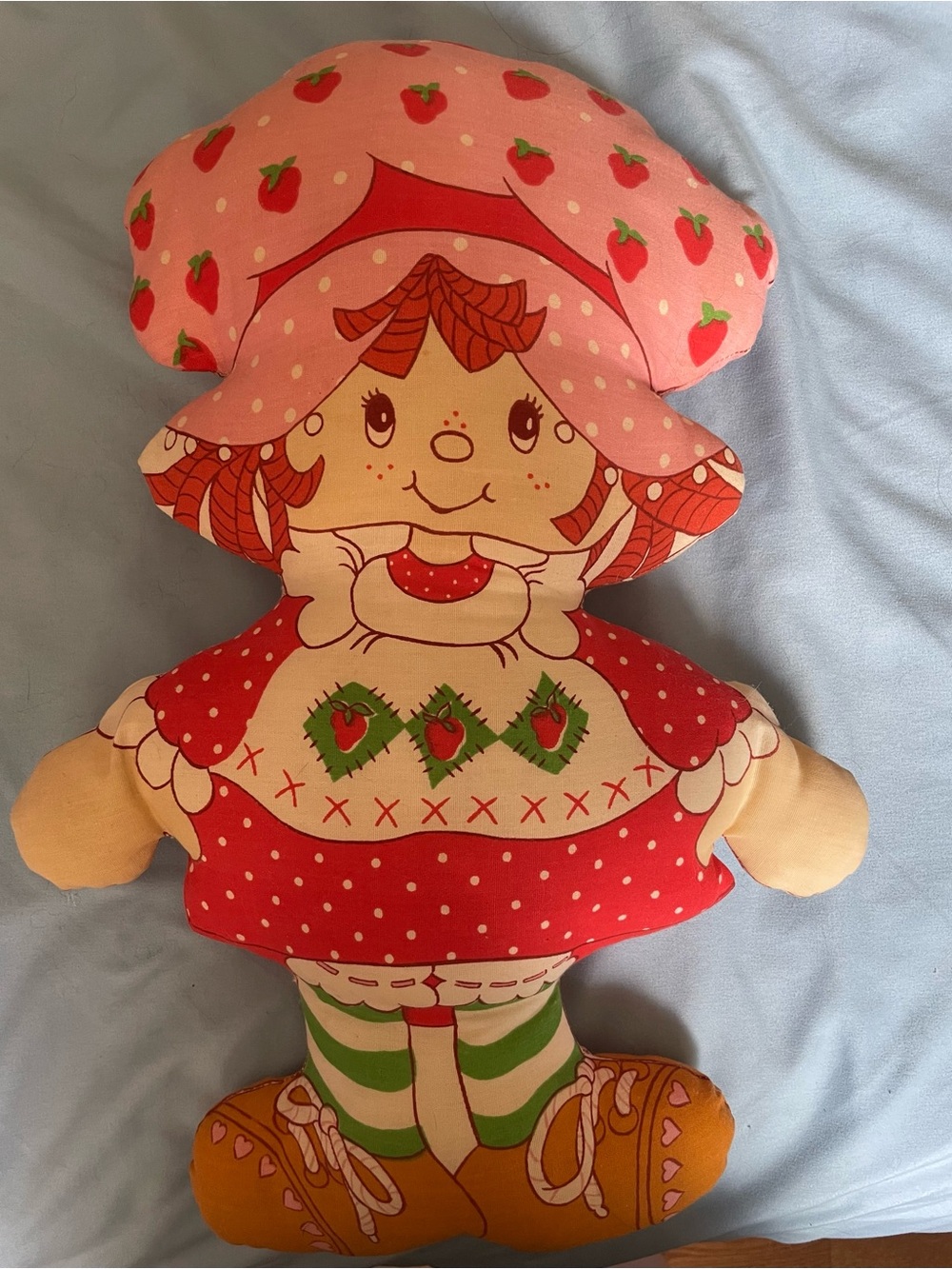 1980s Strawberry Shortcake Cut & Sew Pillow